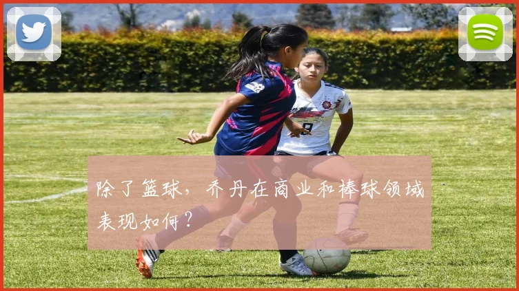 除了篮球，乔丹在商业和棒球领域表现如何？